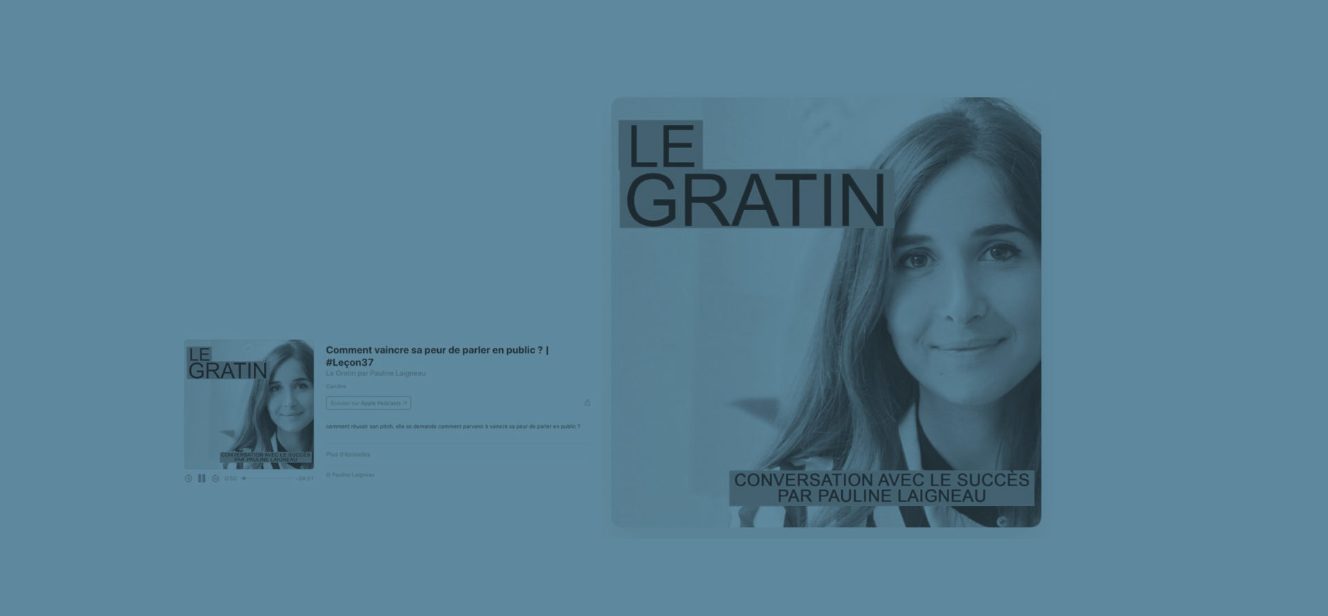 Élodie Bardot dans le podcast : “Le Gratin avec Pauline Laigneau”