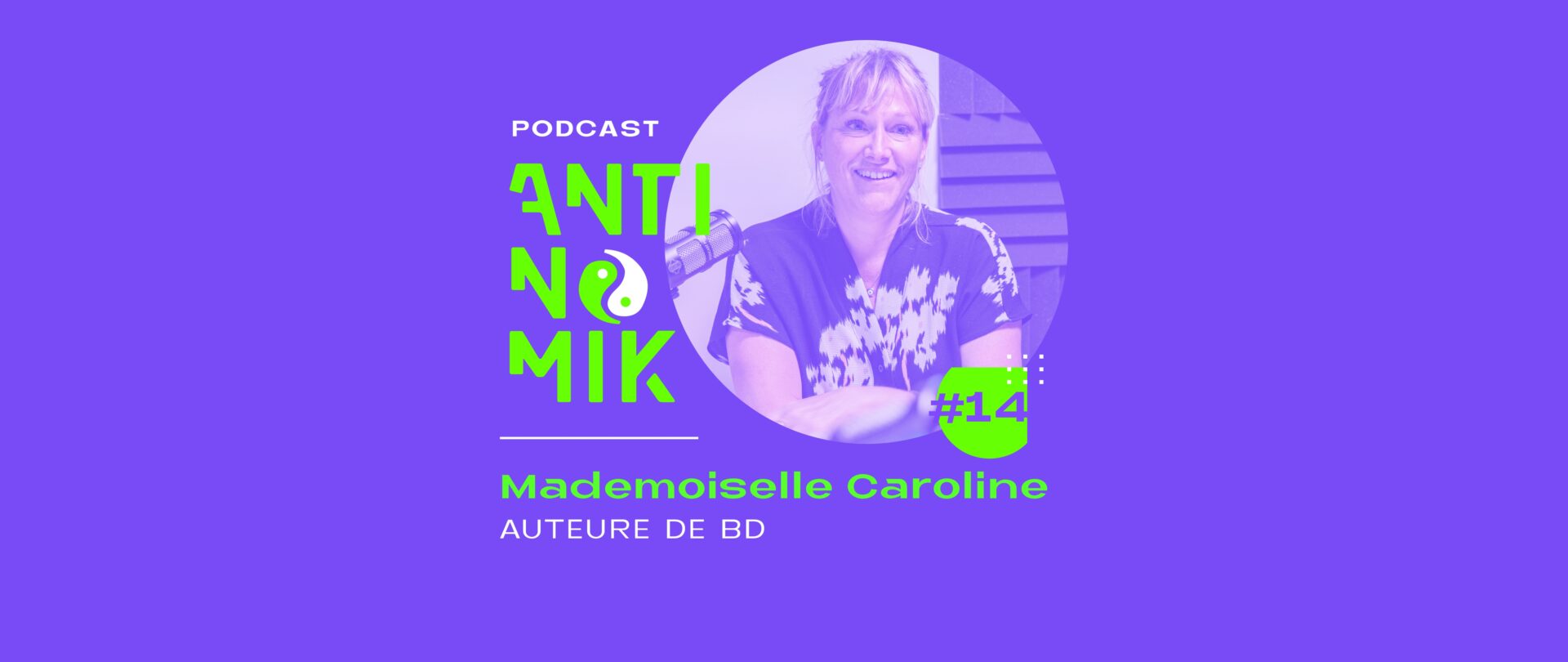 Mademoiselle Caroline – Auteure de BD