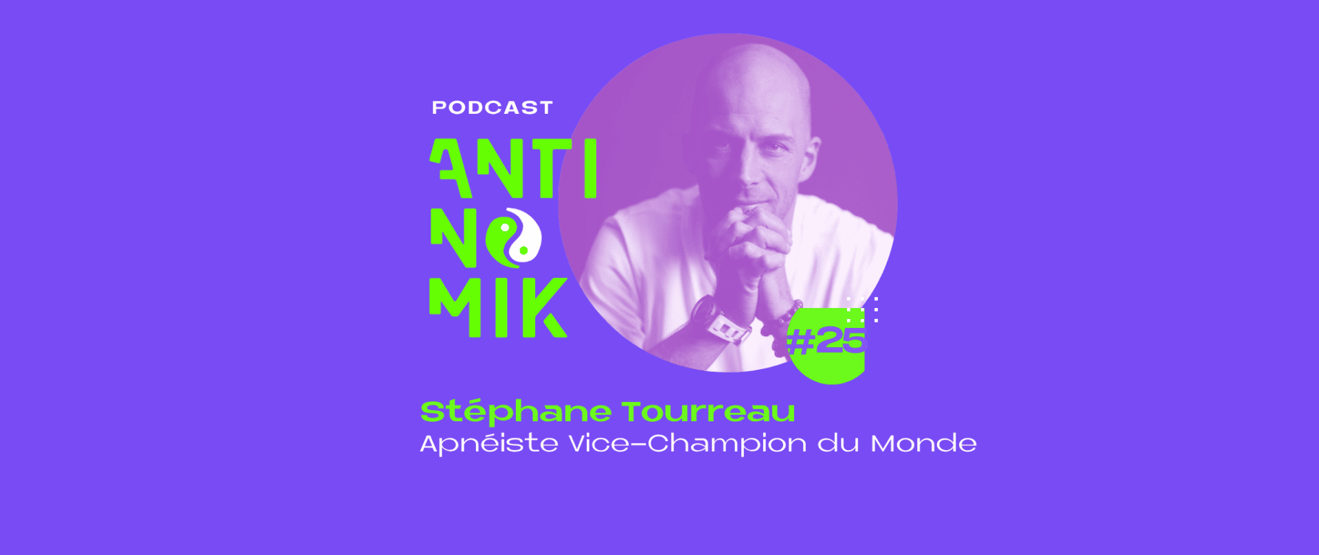 Stéphane TOURREAU – Apnéiste Vice-Champion du Monde