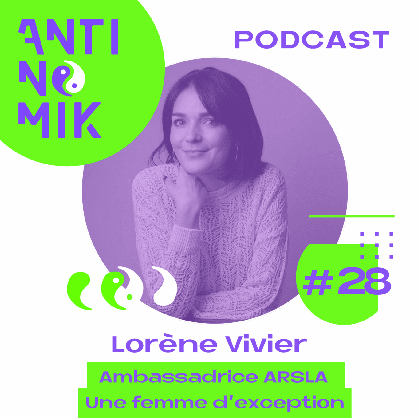Lorène Vivier – Ambassadrice ARSLA, Femme d’exception